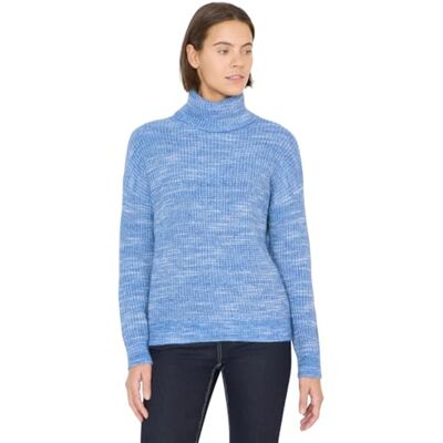 Cecil Space Dye Rollkragenpullover Fountain Blue S Cecil Space Dye Rollkragenpullover Fountain Blue S