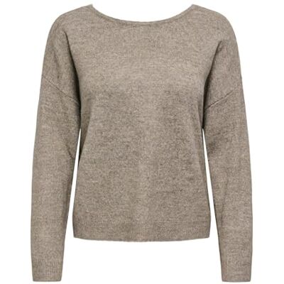 ONLY Onladele Ls Lace Mix O-Neck Cc KNT ONLY Onladele Ls Lace Mix O-Neck Cc KNT