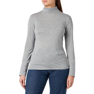 Boss Damen C_Emerie_2 Jersey TOP, Silver40, L EU Boss Damen C_Emerie_2 Jersey TOP, Silver40, L EU