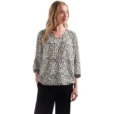 Street One Chiffon-Tunika mit Raffung Street One Chiffon-Tunika mit Raffung