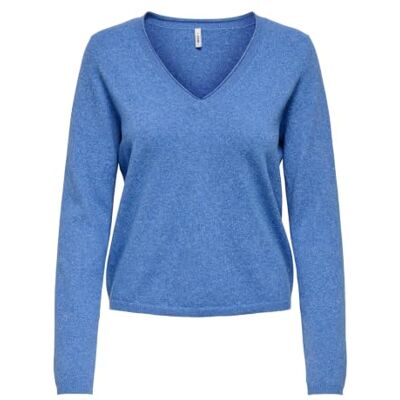 ONLY Onlloyal Life Ls V-Neck Pullover KNT Nca ONLY Onlloyal Life Ls V-Neck Pullover KNT Nca
