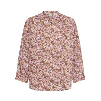 camel active Damen Bluse mit Allover Print Pink AOP, Womenswear-M camel active Damen Bluse mit Allover Print Pink AOP, Womenswear-M