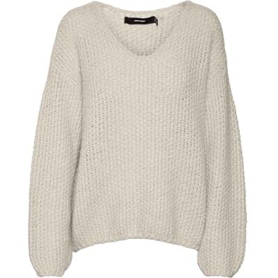 VERO MODA VMERIN Structure LS V-NK Pullover GA Boo VERO MODA VMERIN Structure LS V-NK Pullover GA Boo