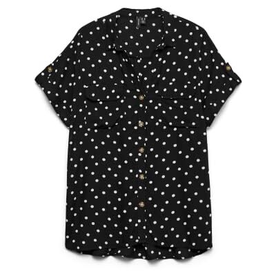 VERO MODA Vmbumpy Ss Shirt AOP WVN Noos VERO MODA Vmbumpy Ss Shirt AOP WVN Noos