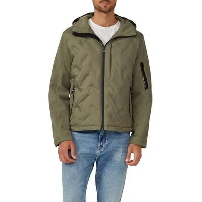 S. Oliver Hybrid-Jacke mit sportiven Details und Kapuze S. Oliver Hybrid-Jacke mit sportiven Details und Kapuze
