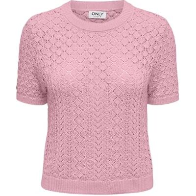 ONLY Onlsaga Life Ss O-Neck KNT Noos ONLY Onlsaga Life Ss O-Neck KNT Noos