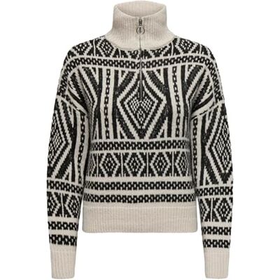 ONLY ONLFELICIA LS Zip Pullover NCA KNT ONLY ONLFELICIA LS Zip Pullover NCA KNT
