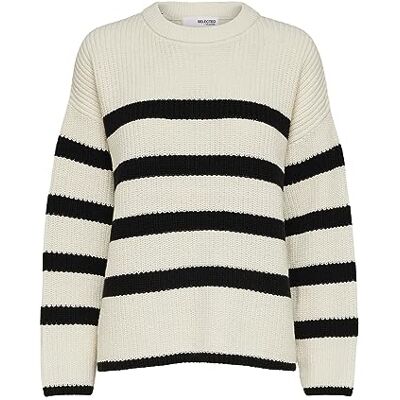 SELECTED FEMME SLFBLOOMIE LS Knit O-Neck B NOOS SELECTED FEMME SLFBLOOMIE LS Knit O-Neck B NOOS