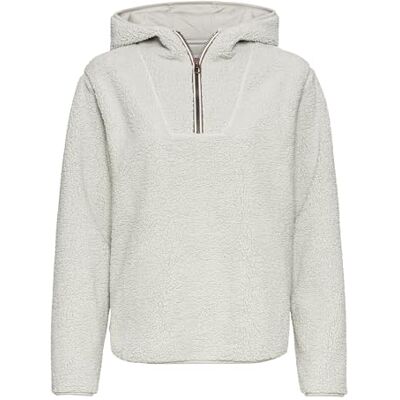 camel active Damen Teddy Sweatshirt mit Kapuze Eukalyptus, Womenswear-XS camel active Damen Teddy Sweatshirt mit Kapuze Eukalyptus, Womenswear-XS