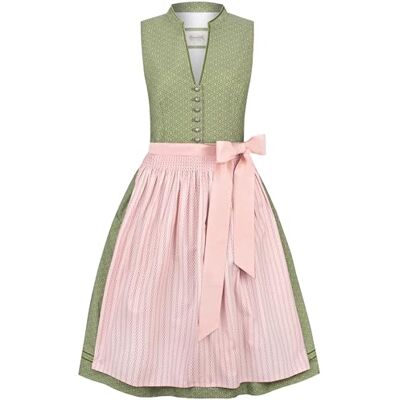 Heimatgwand Damen Dirndl Natalie Kleid, Grün, 42 EU Heimatgwand Damen Dirndl Natalie Kleid, Grün, 42 EU