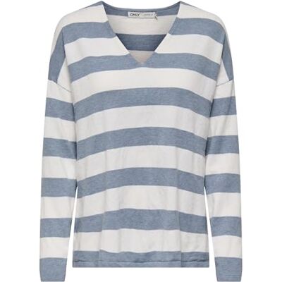 ONLY Onlamalio Life Ls V-Neck KNT Nca ONLY Onlamalio Life Ls V-Neck KNT Nca