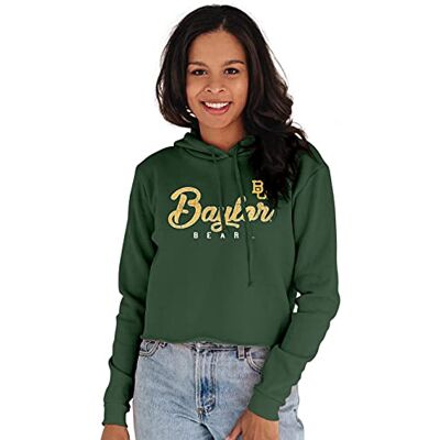Blue 84 Damen Vintage Crop Hoodie, Teamfarbe, 38 Blue 84 Damen Vintage Crop Hoodie, Teamfarbe, 38