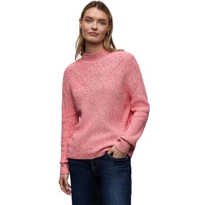 Street One Mouline Pullover Striking Coral 42 Street One Mouline Pullover Striking Coral 42