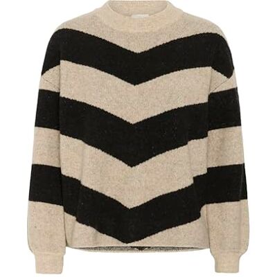 KAFFE Damen Strickpullover KAverana Damen Strickpullover Rundhals Pullover Winter Sweater Grobstrick Sweatshirt Elegant Oberteile Pulli Lange Ärmel KAFFE Damen Strickpullover KAverana Damen Strickpullover Rundhals Pullover Winter Sweater Grobstrick Sweatshirt Elegant Oberteile Pulli Lange Ärmel