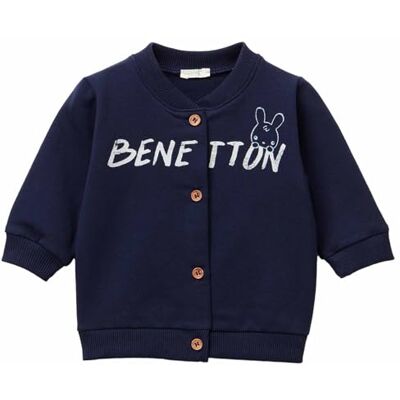 United Giacca 3k1ca501s Pullover Strickjacke, Türkis, 50 cm für Babys United Giacca 3k1ca501s Pullover Strickjacke, Türkis, 50 cm für Babys