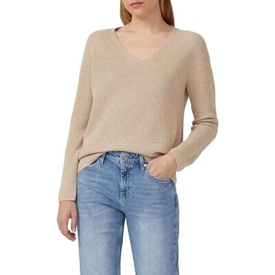 S. Oliver Strickpullover aus Baumwollmix mit V-Ausschnitt S. Oliver Strickpullover aus Baumwollmix mit V-Ausschnitt