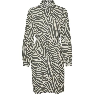 VERO MODA VMTEAGAN L/S ABK Shirt Dress WVN BTQ GA VERO MODA VMTEAGAN L/S ABK Shirt Dress WVN BTQ GA