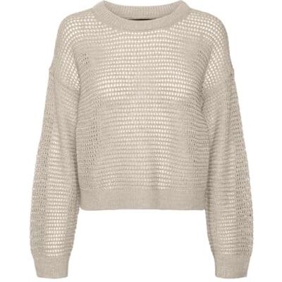 VERO MODA VMNEWMADERA LS O-Neck Pullover Boo VERO MODA VMNEWMADERA LS O-Neck Pullover Boo