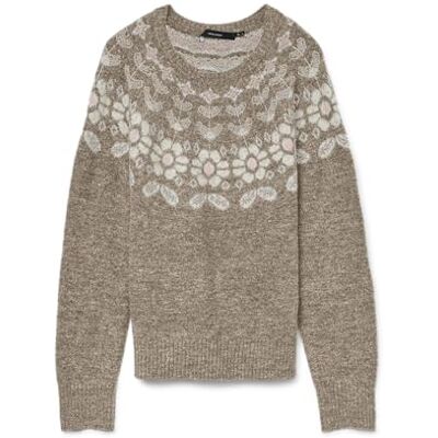 VERO MODA Vmsimone Ls Nordic Pullover Ga Rep Boo VERO MODA Vmsimone Ls Nordic Pullover Ga Rep Boo
