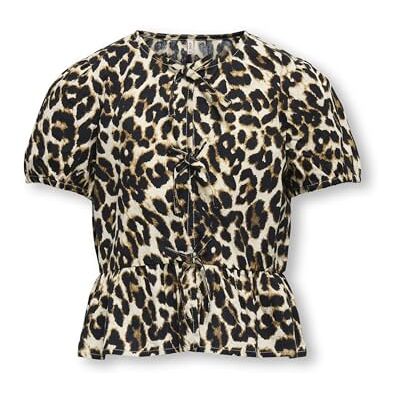 KIDS ONLY Kogclara Life S/S Bow Shirt WVN Noos KIDS ONLY Kogclara Life S/S Bow Shirt WVN Noos