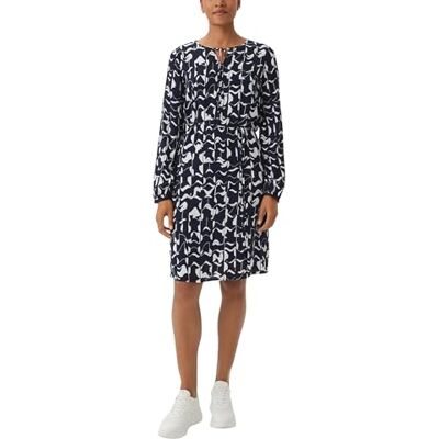 Comma CI Damen Dress 2141665 59A0 Blue 34 Comma CI Damen Dress 2141665 59A0 Blue 34