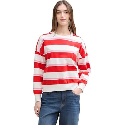 TOM TAILOR Denim Mini-Kleid mit Streifenmuster, Multicolor Stripe, XXL TOM TAILOR Denim Mini-Kleid mit Streifenmuster, Multicolor Stripe, XXL