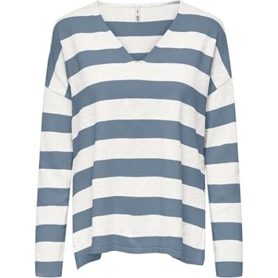ONLY Onlamalio Life Ls V-Neck KNT Nca ONLY Onlamalio Life Ls V-Neck KNT Nca