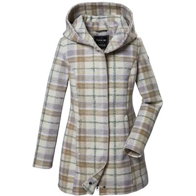 G.I.G.A. DX Damen Strickfleecejacke/Fleecejacke mit Kapuze GW 42 WMN KNTFLC JCKT, hellbeige, 40, 42455-000 G.I.G.A. DX Damen Strickfleecejacke/Fleecejacke mit Kapuze GW 42 WMN KNTFLC JCKT, hellbeige, 40, 42455-000