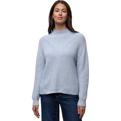 Street One Mouline Pullover Frosted Blue 44 Street One Mouline Pullover Frosted Blue 44