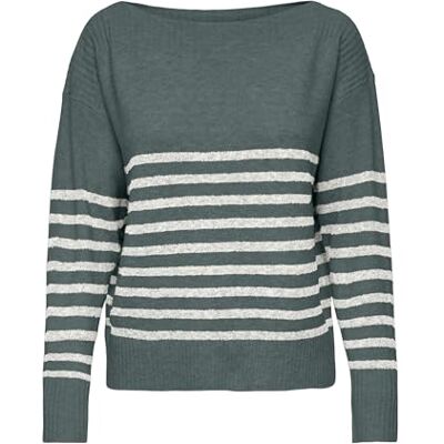 ONLY Onlglory Life Ls Boatneck Cc KNT ONLY Onlglory Life Ls Boatneck Cc KNT