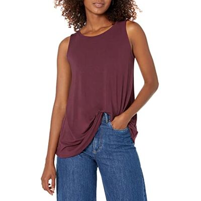 Amazon Damen Swing, Ärmellos (Erhältlich in Übergröße), Burgunderrot, XXL Amazon Damen Swing, Ärmellos (Erhältlich in Übergröße), Burgunderrot, XXL
