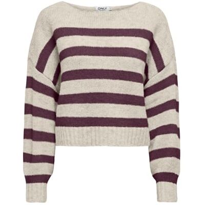 ONLY Onlaya Life L/S Boatneck Cc KNT ONLY Onlaya Life L/S Boatneck Cc KNT