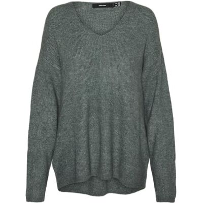 VERO MODA VMCREWLEFILE LS V-Neck Blouse NOOS VERO MODA VMCREWLEFILE LS V-Neck Blouse NOOS