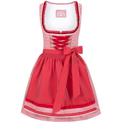 Wiesnwuid Damen Dirndl Lilly Kleid Für Besondere Anlässe, Rot, 38 EU Wiesnwuid Damen Dirndl Lilly Kleid Für Besondere Anlässe, Rot, 38 EU
