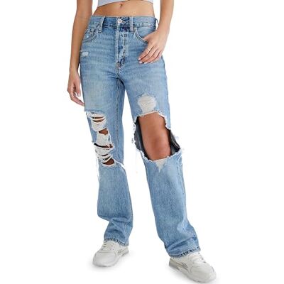 AEROPOSTALE Damen Aero Baggy Jeans, 40 AEROPOSTALE Damen Aero Baggy Jeans, 40
