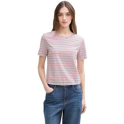 TOM TAILOR Denim Tom Tailor Strickpullover mit V-Ausschnitt, True Green, XXS TOM TAILOR Denim Tom Tailor Strickpullover mit V-Ausschnitt, True Green, XXS