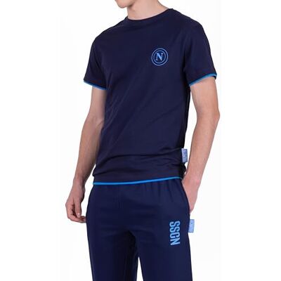 hermet Oberteil Kurzarm Homewear Napoli Unisex-Erwachsene, blau, XXL hermet Oberteil Kurzarm Homewear Napoli Unisex-Erwachsene, blau, XXL