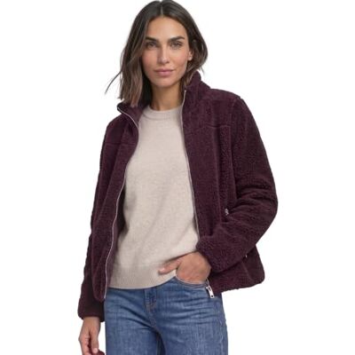 Street One Damen 2118106 Teddy-Jacke mit Stehkragen und Zipper Street One Damen 2118106 Teddy-Jacke mit Stehkragen und Zipper