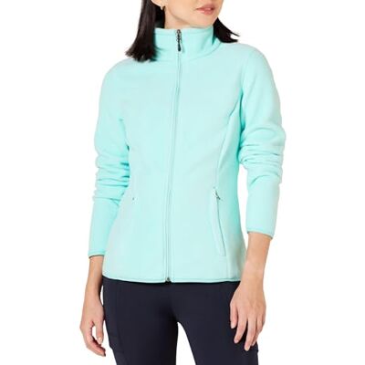 Amazon Damen-Fleecejacke, Klassische Passform, Durchgehender Reißverschluss, weiche Fleecejacke (erhältlich in Übergröße), Aquablau, Größe XS Amazon Damen-Fleecejacke, Klassische Passform, Durchgehender Reißverschluss, weiche Fleecejacke (erhältlich in Übergröße), Aquablau, Größe XS