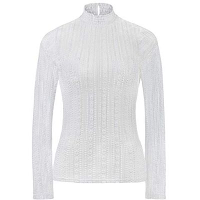 Stockerpoint Damen Nikita Trachtenshirt, Weiss, XS Stockerpoint Damen Nikita Trachtenshirt, Weiss, XS