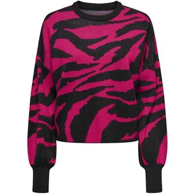 ONLY Onlhilla Ls Jq Mix Box O-Neck Nca KNT ONLY Onlhilla Ls Jq Mix Box O-Neck Nca KNT