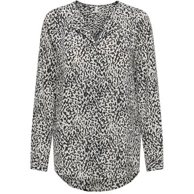 ONLY Damen Onltiana Life L/S Loose Shirt Ptm, Black, XXXL ONLY Damen Onltiana Life L/S Loose Shirt Ptm, Black, XXXL