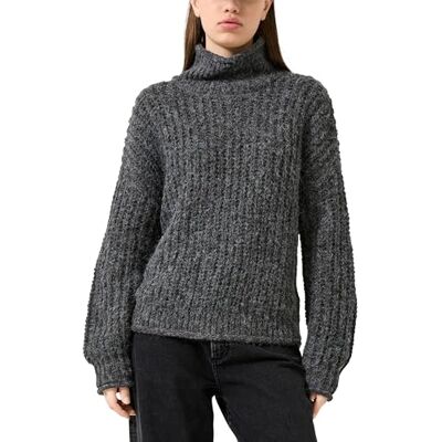 QS Flauschiger Oversize-Pullover mit Rollkragen QS Flauschiger Oversize-Pullover mit Rollkragen