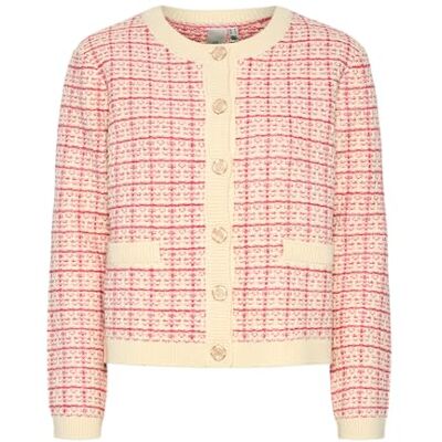 YAS Damen livia Ls Short Knit Cardigan S. Noos, Birch, XL EU YAS Damen livia Ls Short Knit Cardigan S. Noos, Birch, XL EU