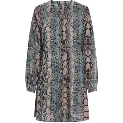 ONLY Onlnova Life Elite L/S Thea Button Dress ONLY Onlnova Life Elite L/S Thea Button Dress