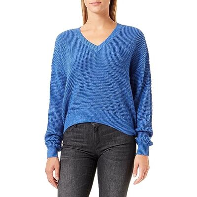 VERO MODA VMLEANNA LS V-Neck Short Pullover GA Boo VERO MODA VMLEANNA LS V-Neck Short Pullover GA Boo
