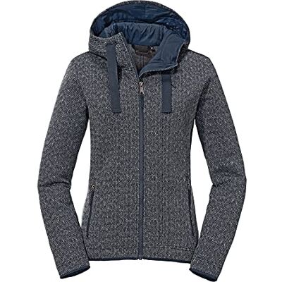 Schöffel Damen Fleece Hoody Aurora L, weicher Fleece Pullover aus elastischem Super Warm Fleece, atmungsaktiver Hoodie mit Stretch Schöffel Damen Fleece Hoody Aurora L, weicher Fleece Pullover aus elastischem Super Warm Fleece, atmungsaktiver Hoodie mit Stretch