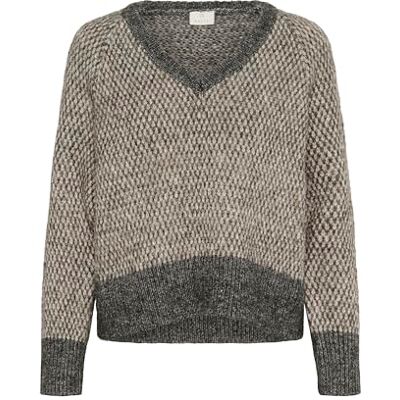 KAFFE Damen Strickpullover KAmelinda Lange Ärmel KAFFE Damen Strickpullover KAmelinda Lange Ärmel