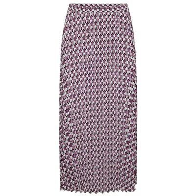 ONLY Damen Onlalma Life Poly Plisse Skirt Rock, Magenta Purple/AOP:584 Posh, 44 ONLY Damen Onlalma Life Poly Plisse Skirt Rock, Magenta Purple/AOP:584 Posh, 44