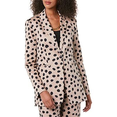 TEREA Blazer für Damen, Catalina, Hummus Gepunktet, Größe M TEREA Blazer für Damen, Catalina, Hummus Gepunktet, Größe M